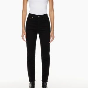 Aritzia Denim Forum Yoko Slim Jean in Stay Black